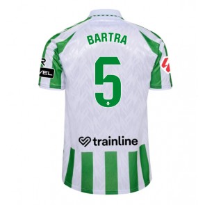 Real Betis Marc Bartra #5 Replika Hjemmebanetrøje 2024-25 Kortærmet